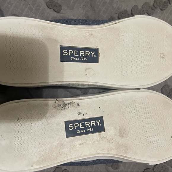 Sperry Women’s Denim Blue Boat Shoes - Picture 7 of 7